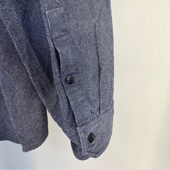 Taylor Stitch Utility Button-Up Shirt Jacket Denim Organic Cotton - Picture 10 of 13